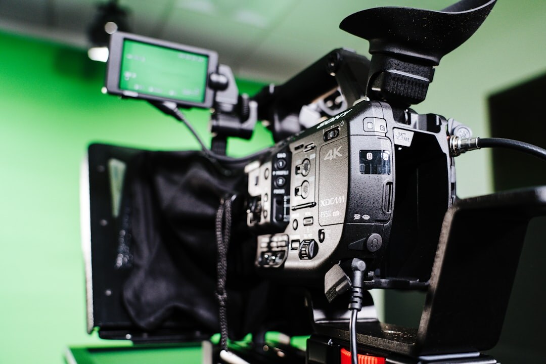 Multi camera television studio during a live recording